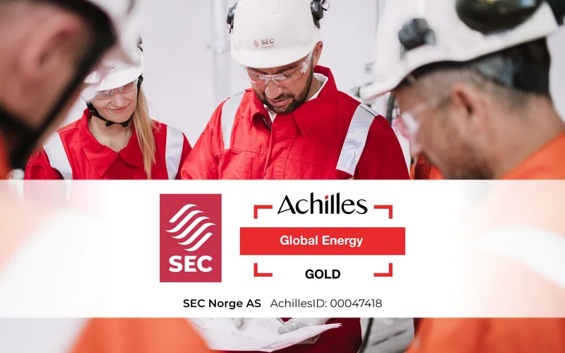 SEC Norge AS Achilles Global Energy Gold Certificate.png